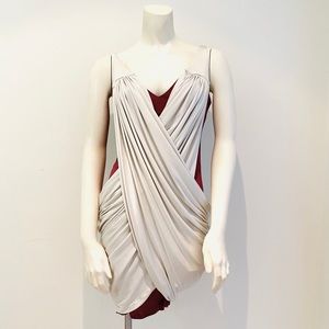 NWT $290 IODICE Grayish Red Dress (S)